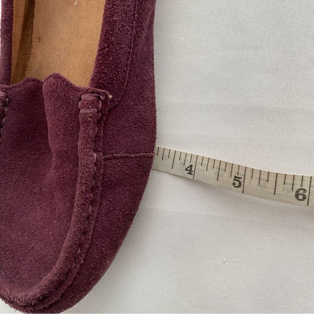 Vionic Purple Plum Debbie Casual Slip-On Suede Driving Flats Moccasins Size 8 - Picture 13 of 13
